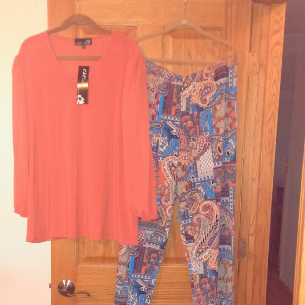 2 piece pants suit